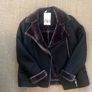 Big Girls Faux Leather jacket